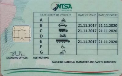 ntsa driving license smart