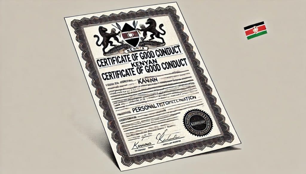 How to Obtain a Certificate of Good Conduct in Kenya: A Step-by-Step Guide